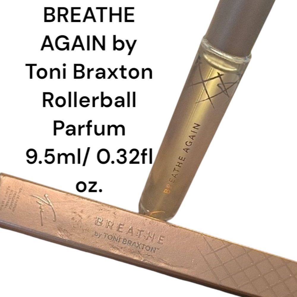 Toni Braxton Breathe Again Fragrance Eau De Parfum Rollerball 0.32fl oz NEW